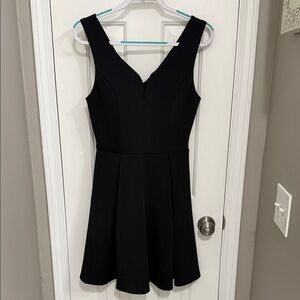 Francesca's Collections Black Mini Dress